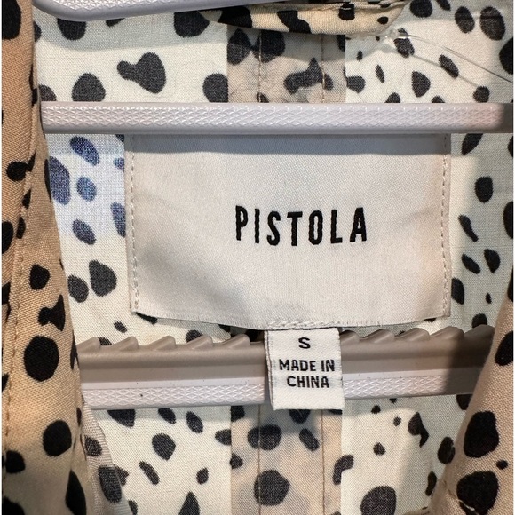 Pistola NWOT Cheetah Print Snap Shirt Size Small - Picture 4 of 4